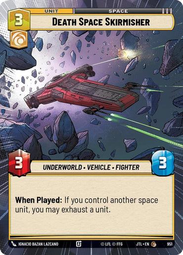 Death Space Skirmisher (Hyperspace Foil) (951) [Jump to Lightspeed]