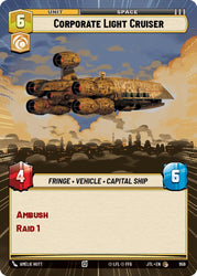 Corporate Light Cruiser (Hyperspace Foil) (959) [Jump to Lightspeed]