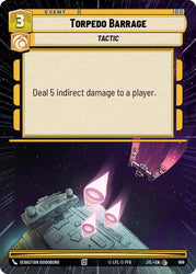 Torpedo Barrage (968) (Hyperspace Foil) (968) [Jump to Lightspeed]