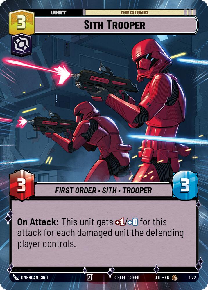 Sith Trooper (Hyperspace Foil) (972) [Jump to Lightspeed]