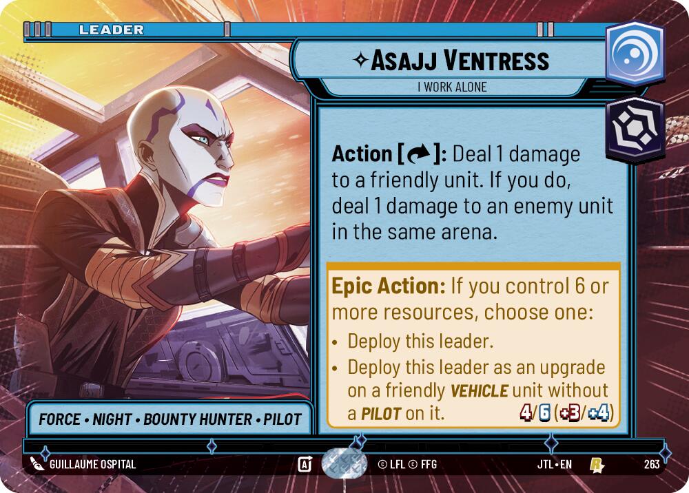 Asajj Ventress - I Work Alone (Hyperspace) (263) [Jump to Lightspeed]