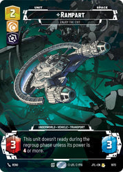 Rampart - Enjoy the Exit (1073) (Prestige Foil) (1073) [Jump to Lightspeed]
