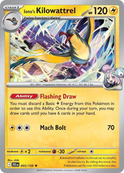 Iono's Kilowattrel (055/159) [Scarlet & Violet: Journey Together]