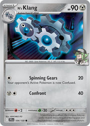 N's Klang (104/159) [Scarlet & Violet: Journey Together]