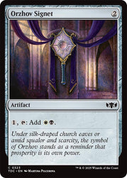 Orzhov Signet [Tarkir: Dragonstorm Commander]