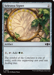 Selesnya Signet [Tarkir: Dragonstorm Commander]