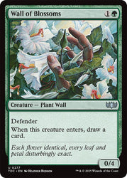 Wall of Blossoms [Tarkir: Dragonstorm Commander]
