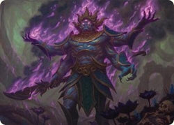 Rot-Curse Rakshasa Art Card (13/54) [Tarkir: Dragonstorm Art Series]