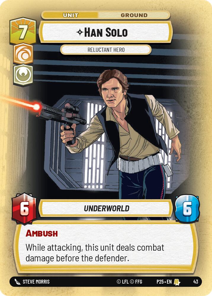 Han Solo - Reluctant Hero (43) (43) [Store Showdown Promos]