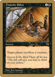 Diabolic Edict (Jakub Slemr) [World Championship Decks 1999]