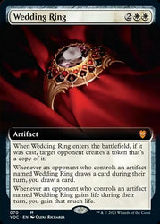 Wedding Ring (Extended Art) [Innistrad: Crimson Vow Commander]