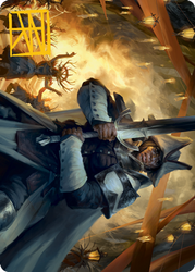 Ritual Guardian Art Card (Gold-Stamped Signature) [Innistrad: Midnight Hunt Art Series]