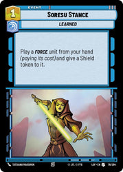 Soresu Stance (76/264) (76/264) [Legends of the Force]
