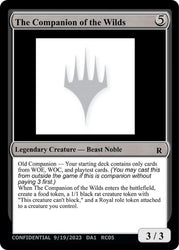 The Companion of the Wilds [Unknown Event]