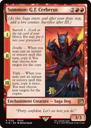 Summon: G.F. Cerberus [FINAL FANTASY Prerelease Promo]
