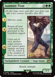 Summon: Titan [FINAL FANTASY Prerelease Promo]