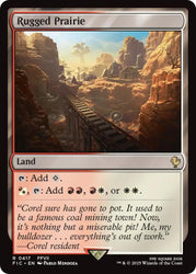 Rugged Prairie (Surge Foil) [FINAL FANTASY Commander]