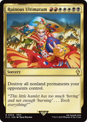 Ruinous Ultimatum (Surge Foil) [FINAL FANTASY Commander]