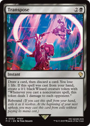 Transpose (Surge Foil) [FINAL FANTASY Commander]