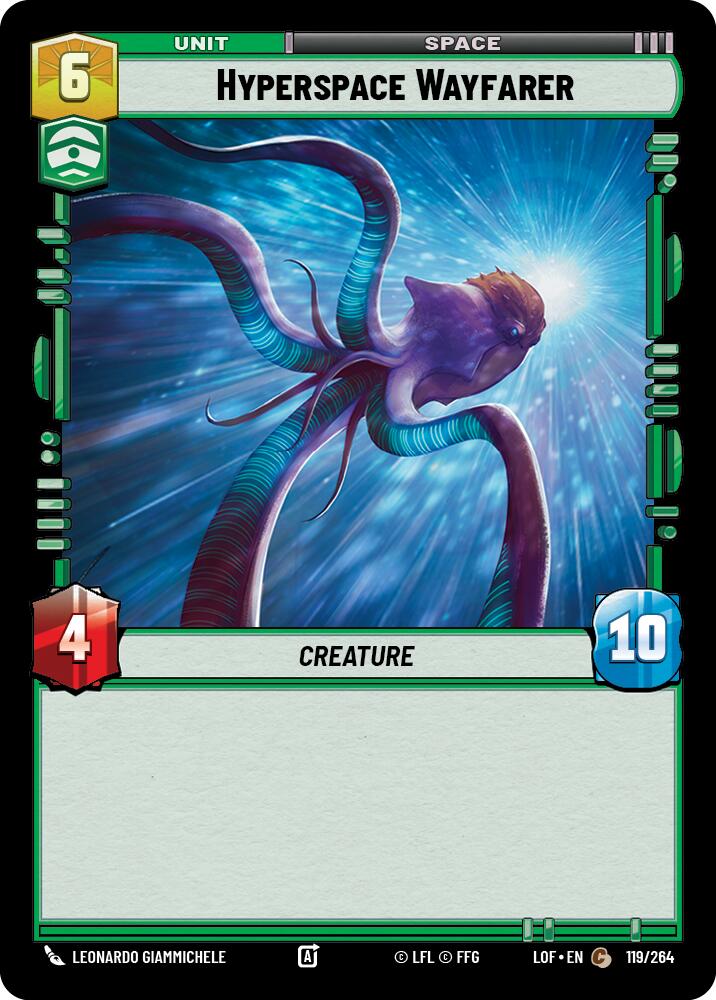 Hyperspace Wayfarer (119/264) (119/264) [Legends of the Force]