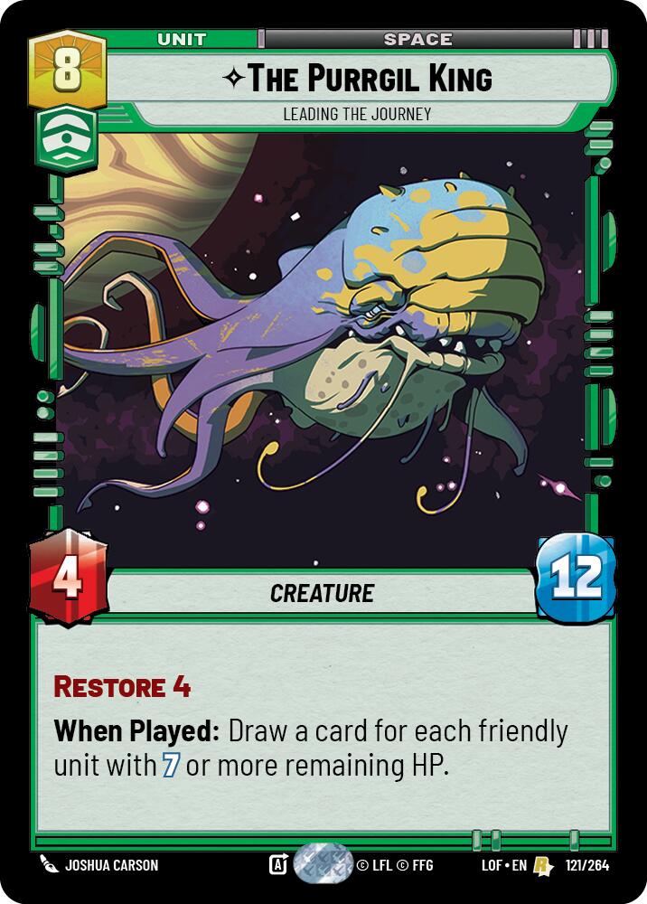 The Purrgil King - Leading The Journey (121/264) (121/264) [Legends of the Force]