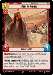 Jedi In Hiding (159/264) (159/264) [Legends of the Force]