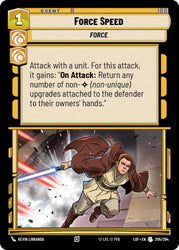 Force Speed (205/264) (205/264) [Legends of the Force]