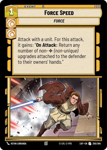Force Speed (205/264) (205/264) [Legends of the Force]