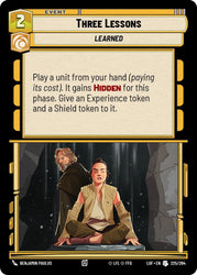 Three Lessons (225/264) (225/264) [Legends of the Force]
