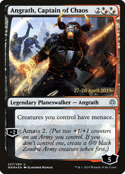 Angrath, Captain of Chaos [War of the Spark Prerelease Promos]