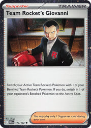 Team Rocket's Giovanni (174/182) (Cosmos Holo) [Miscellaneous Cards]