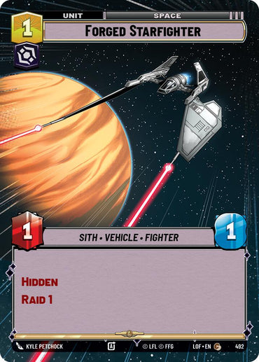 Forged Starfighter (492) (Hyperspace) (492) [Legends of the Force]