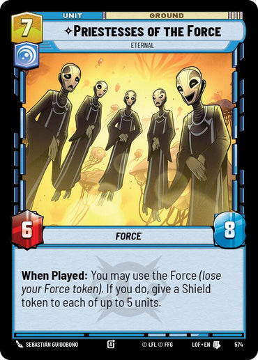 Priestesses of the Force - Eternal (574) (Foil) (574) [Legends of the Force]
