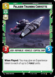 Paladin Training Corvette (601) (Foil) (601) [Legends of the Force]