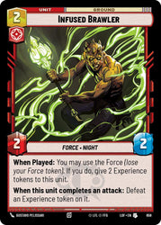Infused Brawler (658) (Foil) (658) [Legends of the Force]