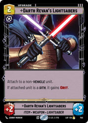 Darth Revan's Lightsabers (740) (Foil) (740) [Legends of the Force]