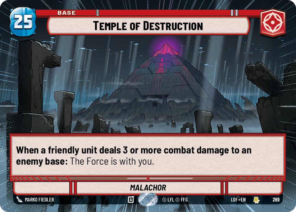 Temple of Destruction (769) (Hyperspace Foil) (769) [Legends of the Force]