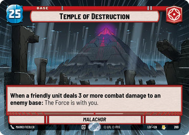Temple of Destruction (769) (Hyperspace Foil) (769) [Legends of the Force]