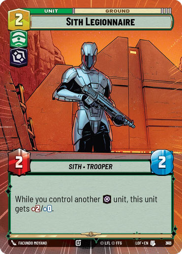 Sith Legionnaire (821) (Hyperspace Foil) (821) [Legends of the Force]