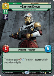 Captain Enoch - Captain of the Guard (823) (Hyperspace Foil) (823) [Legends of the Force]