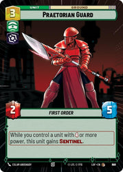 Praetorian Guard (825) (Hyperspace Foil) (825) [Legends of the Force]