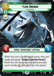 Leia Organa - Extraordinary (838) (Hyperspace Foil) (838) [Legends of the Force]