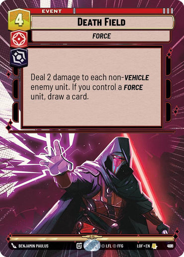 Death Field (881) (Hyperspace Foil) (881) [Legends of the Force]