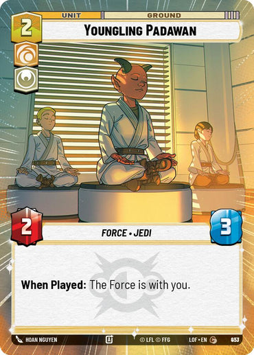 Youngling Padawan (933) (Hyperspace Foil) (933) [Legends of the Force]