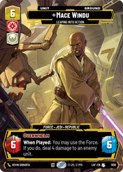 Mace Windu - Leaping into Action (1056) (Prestige) (1056) [Legends of the Force]