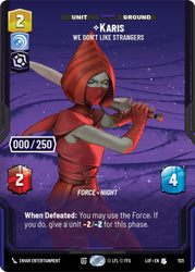 Karis - We Don't Like Strangers (1121) (Serialized) (1121) [Legends of the Force]