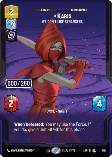 Karis - We Don't Like Strangers (1121) (Serialized) (1121) [Legends of the Force]