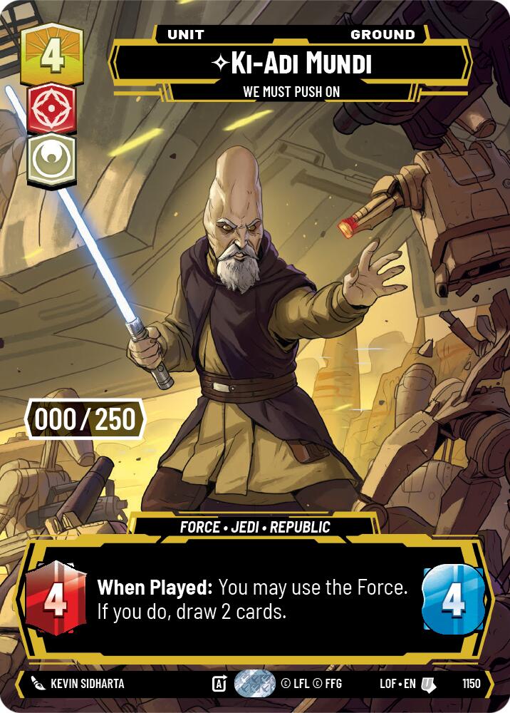 Ki-Adi-Mundi - We Must Push On (1150) (Serialized) (1150) [Legends of the Force]