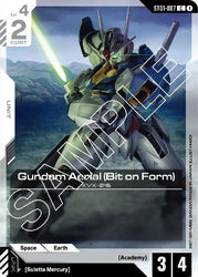 Gundam Aerial (Bit on Form) (ST01-007) [Starter Deck 01: Heroic Beginnings]