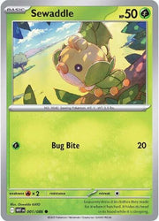 Sewaddle (001/086) [Scarlet & Violet: White Flare]